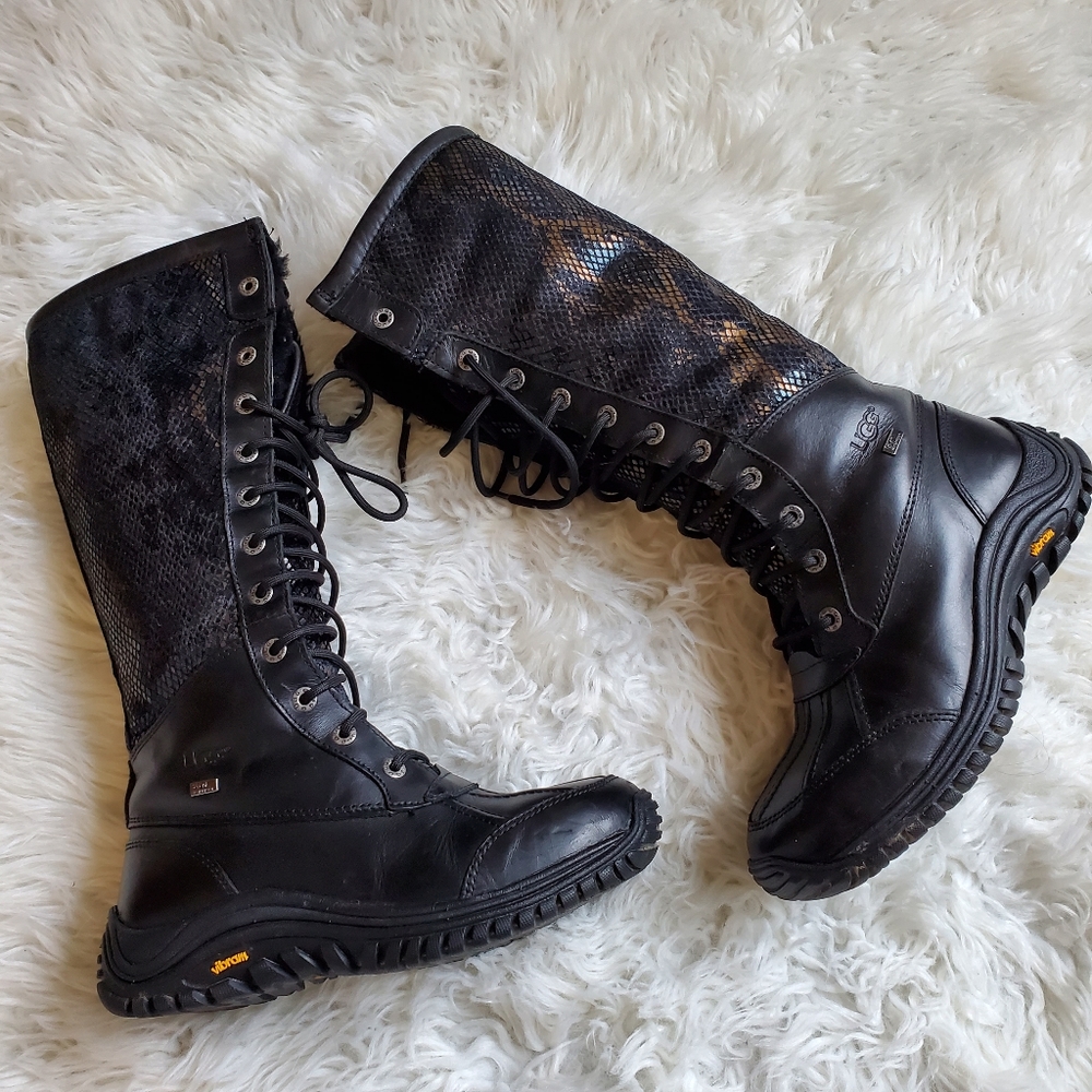 UGG Adirondack II Tall Exotic Velvet Snow Boots